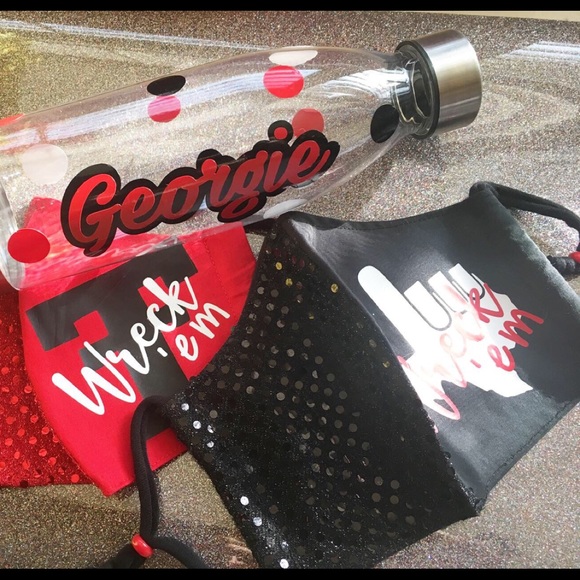 College mask set Texas Tech - Picture 2 of 3